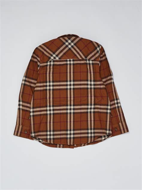 camicia burberry bambino